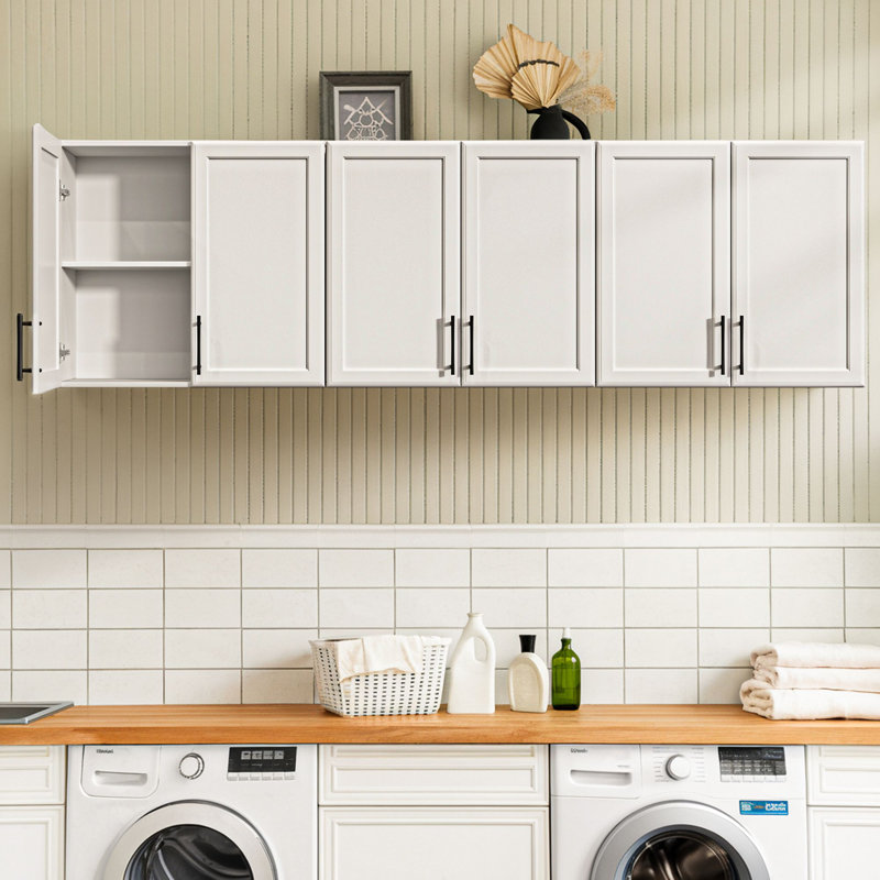Armoire à linge 72 ", Blanc