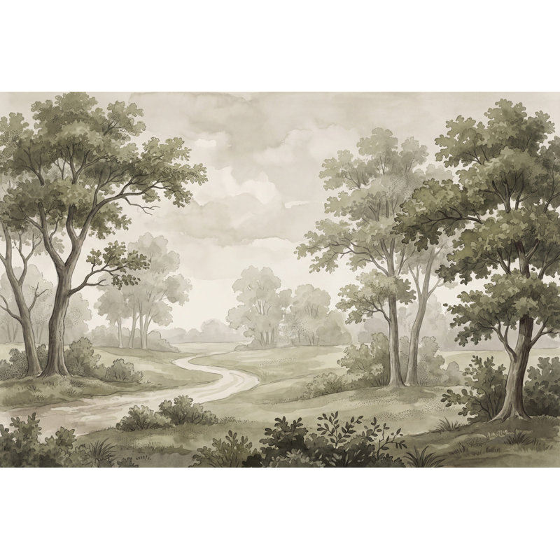 Cloudy Sky Wallpaper Overcast Gray Removable Wall Decor, 120"x96", Peel and Stick
