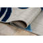Tapis intérieur / extérieur bleu marine / blanc / bleu Alvie-1320678913