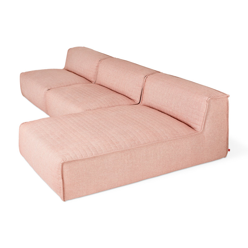 Canapé modulaire 3 pièces Nexus, Sel de mer Thea