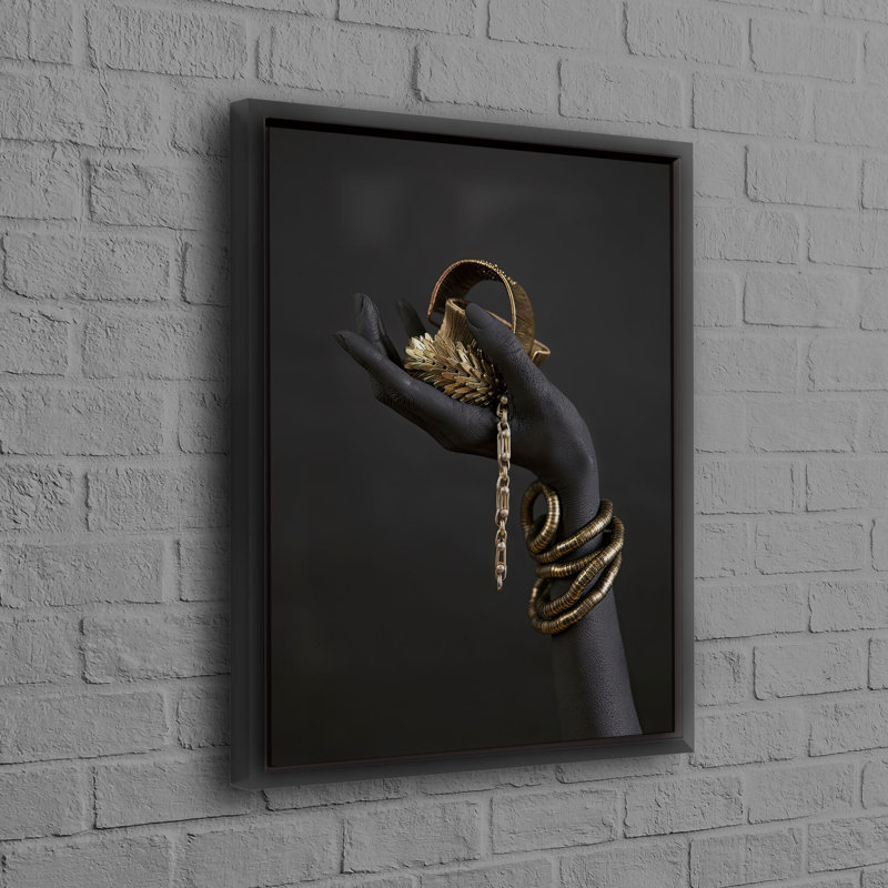 Print on Canvas, Framed Print without Mat, 30 cm H x 20 cm W, Black