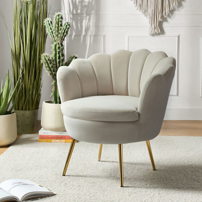 Velvet Barrel Chair