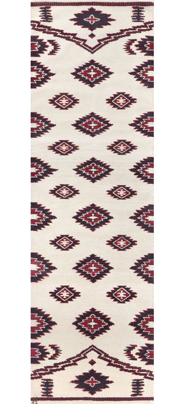 Mesa Wool Southwestern Area Rug, Runner 3' x 9'