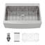 Évier de cuisine encastré 33 po x 33 po L 33 po x l 22 po Farmhouse