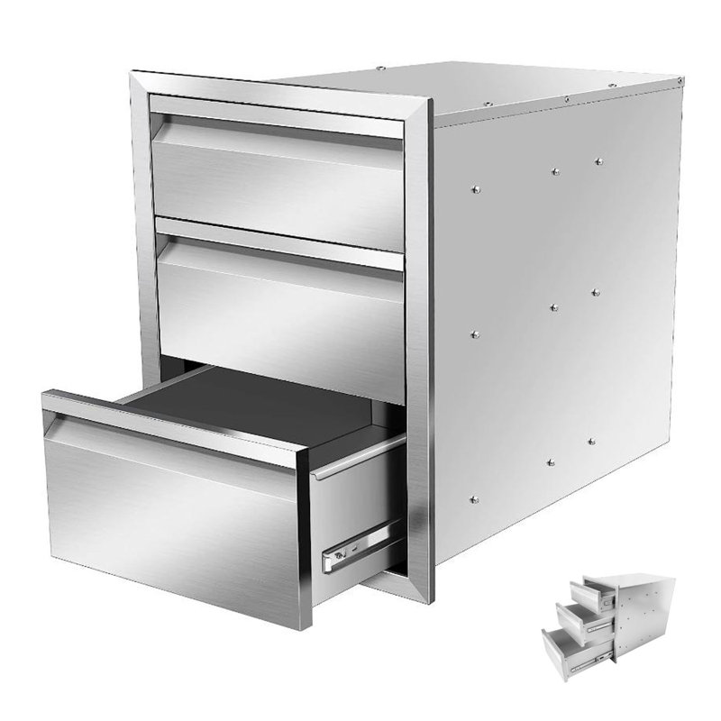 3 Drawer Storage Drawer