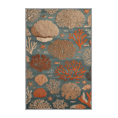 Tapis brun lavable à la machine