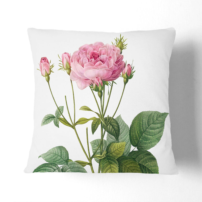 Square Cushion, 55cm H x 55cm W x 20cm D, White