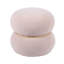 Conda Velvet Boucle Dressing Stool for Bedroom Furniture, Modern Accent Stool with MDF Base