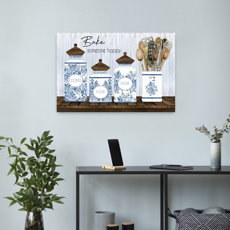 Bake Someone Happy Art, 16" H x 24" W