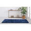 Geometric Shag Area Rug-920258313