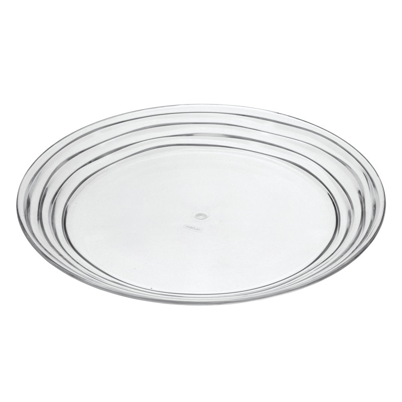 11" Dinner Plate, Clear
