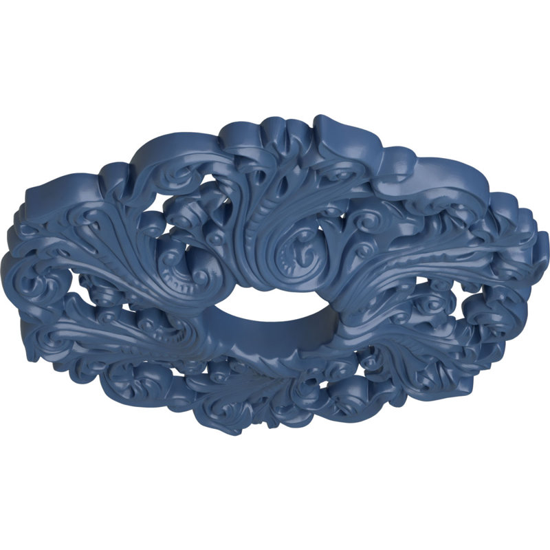 Médaillon de plafond de 19 5/8 po x 4 3/4 po x P 1 3/4 po Orrington (convient aux auvents jusqu'à 4 3/4 po), Americana