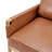 Qani Faux Leather Armchair