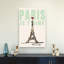 Paris Je T'Aime Minimaliste Architecture Romantique Wall Art Print-1989225089