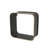 Square Metal Accent Shelf