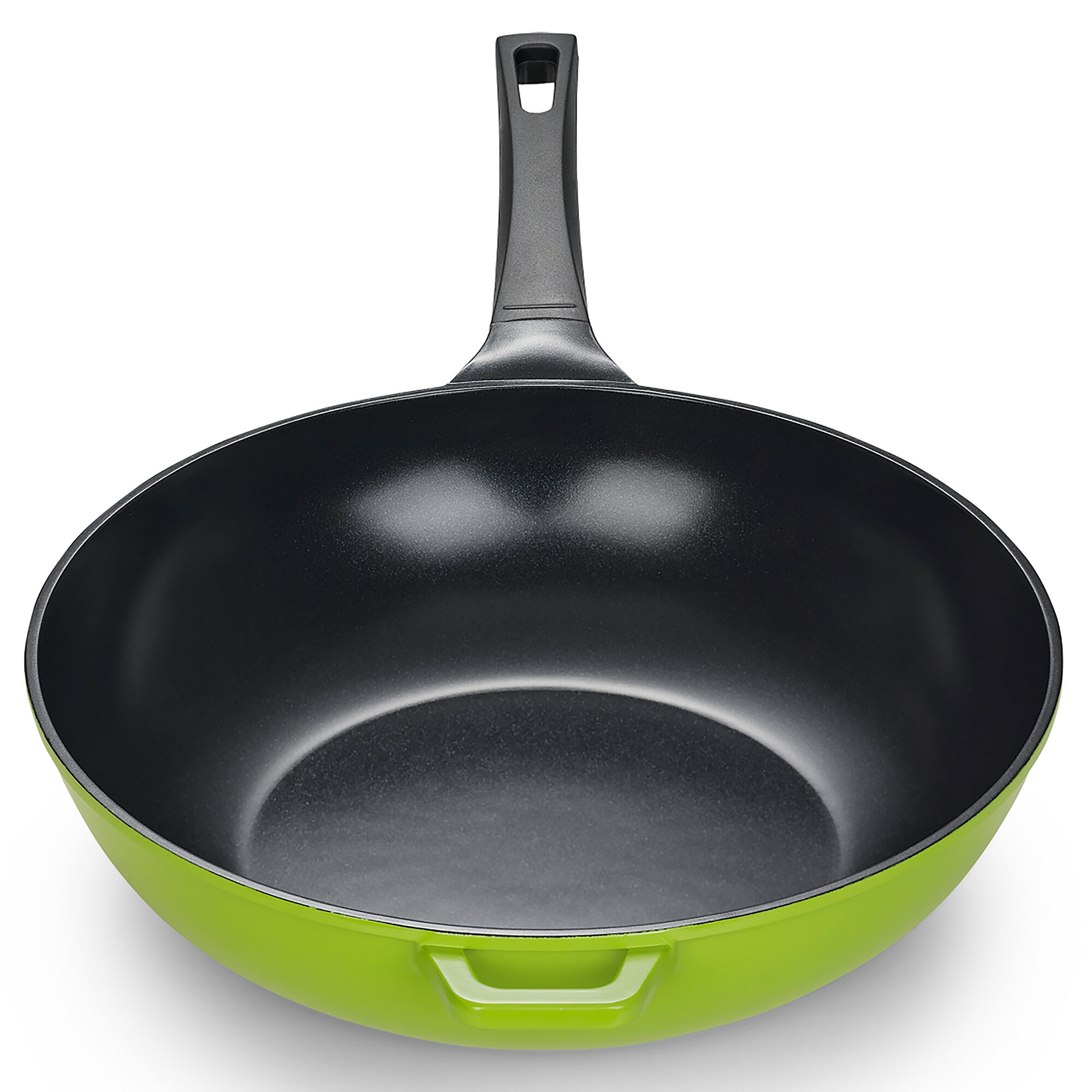 Ozeri Green Earth Wok by , with Smooth Ceramic Non-Stick Coating (100% PTFE and PFOA Free) Color: Vulcan Black ZP24-30W