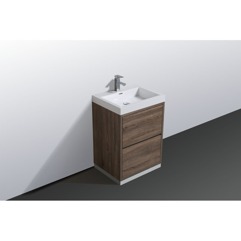 Ensemble de meuble-lavabo simple Roger, H 33,87 po x l 23,62 po x P 18,87 po