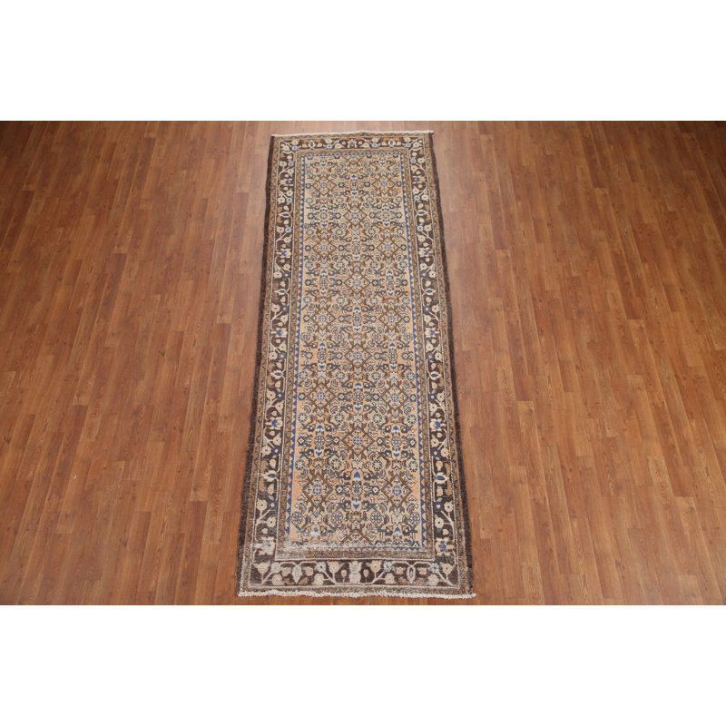 Tapis de couloir traditionnel All-Over 4 x 10