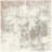 Round  Abstract Machine Made 8' Polypropylene Area Rug in Gray/Ivory/Brown-880028701