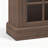 97"W Farmhouse Fireplace TV Stand for TVs up to 88" with Ample Storage Space and Adjustable Shelves,Rustic Brown-854722166-849217633