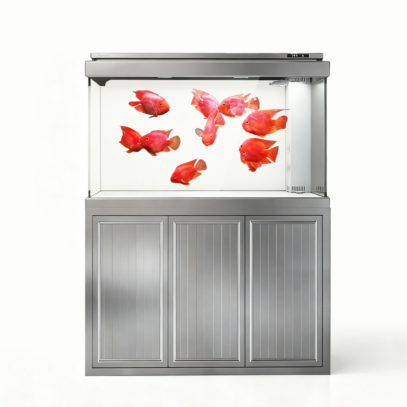 Élégant réservoir d'aquarium écologique à grande échelle, Gris, 119 gallons (H 60 po x l 50 po x P 16 po) 