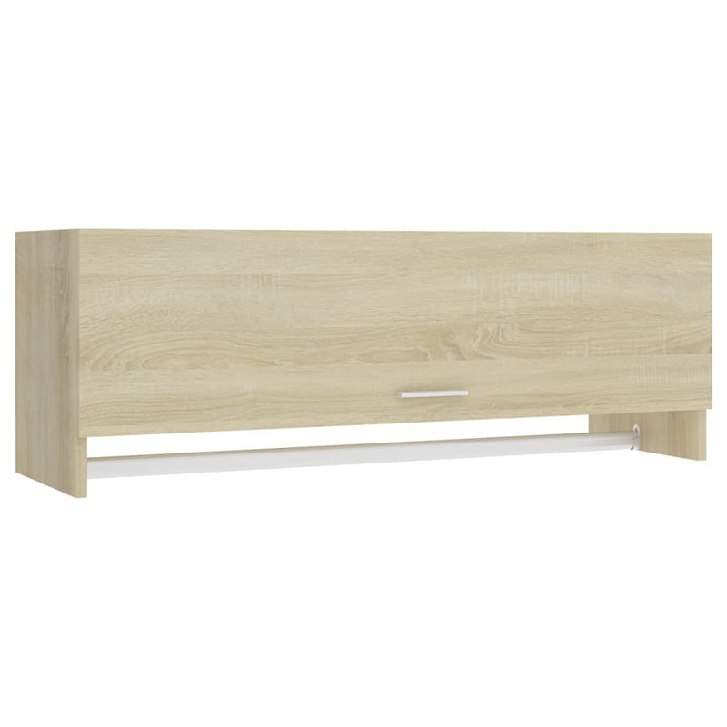 Armoire de rangement pour vêtements vidaXL, Chêne sonoma, H 13,8 po x l 39,4 po x P 12,8 po