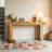 63" Solid Wood Console Table