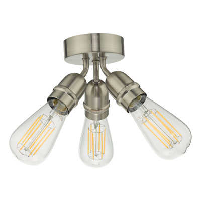 Ostrom Glass Semi Flush Mount