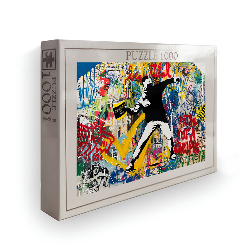 Casse-tête 1000 pièces, 26,8 po x 18,9 po | Conception 100% carton de haute qualité et éclatante | Parfait pour le plaisir en famille, le soulagement du stress et les jeux éducatifs | Cadeau pour adultes et enfants | Dimensions de la boîte: 13,2 po x 9,1 po x 2,0 po