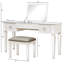 Bureau de coiffeuse en miroir avec tiroirs