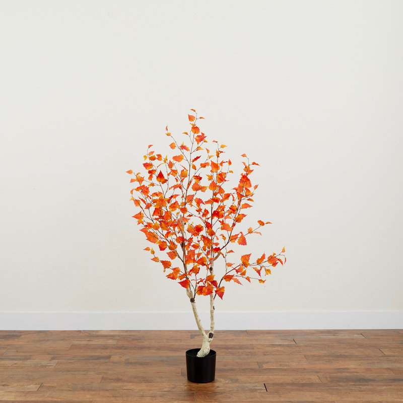 Wilkerson 60'' Faux Foliage Tree in Pot