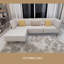 Canapé modulaire 2 pièces rembourré