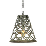 Ringlet 1 - Light Single Cone Pendant
