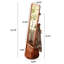 Portemanteaux pivotant pleine longueur 63,78 "H