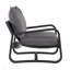 Le fauteuil Bling Sling revêtu de tissu avec une structure en métal allie confort et style pour les espaces de vie modernes-586427257