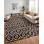 Sevda Geometric Area Rug in Navy-2118895433