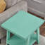 Table de bout avec tablette Contemporary