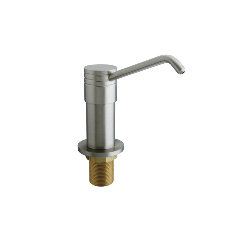 Distributeur de savon de cuisine Kingston Brass Milano, Nickel brossé