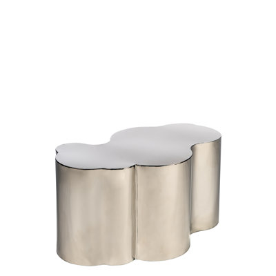 Caldria Kate Coffee Table with Cloud-Shaped Freeform Design – Modern Accent Table