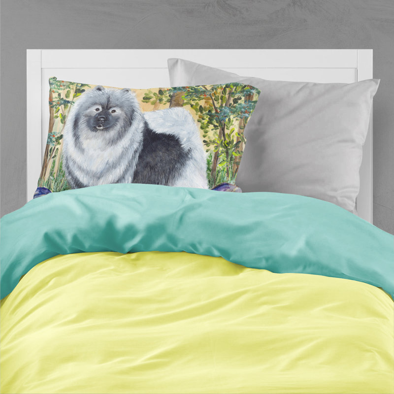 Taie d’oreiller keeshond à l’humidité