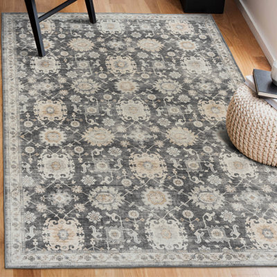 Tapis lavable à la machine Natashia Bryn