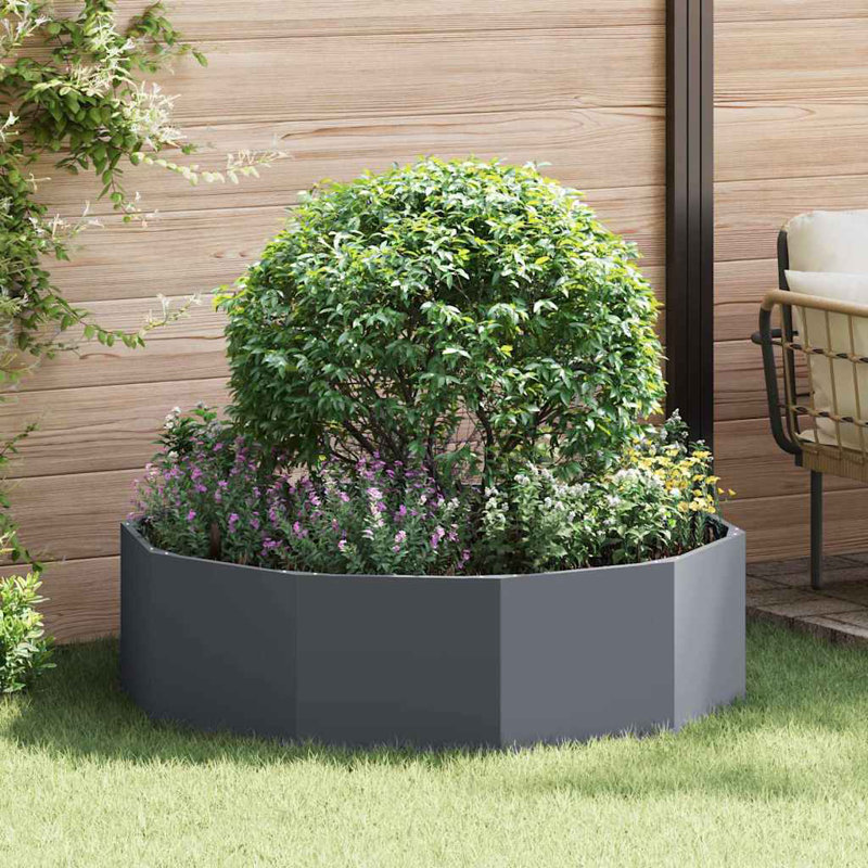 Planter Box, 35cm H x 120cm W x 120cm D, Anthracite