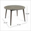 Table de salle à manger d'extérieur en bois d'acacia de 47 pouces STAMFORD, durable et élégante pour les cours et les patios modernes-1871944541
