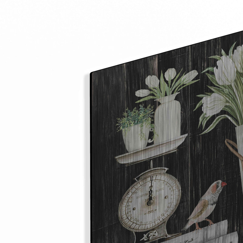 «Tulips And Scales» par Cindy Jacobs, H 12 po x l 12 po