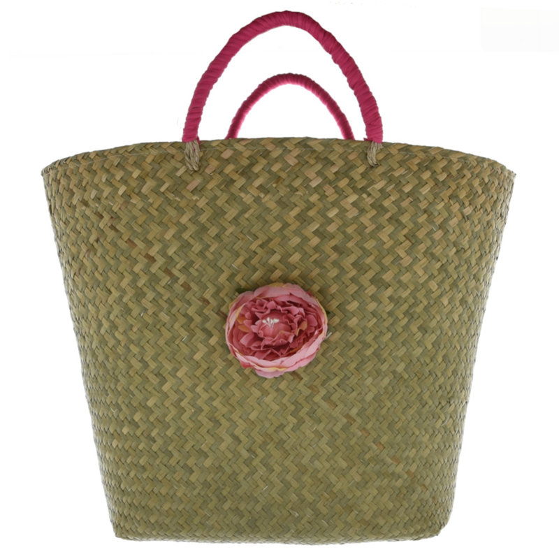 Wicker Laundry Basket with Handles