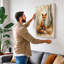 Fox in the Clearing Boho - Wrapped Canvas-739579080-739579081