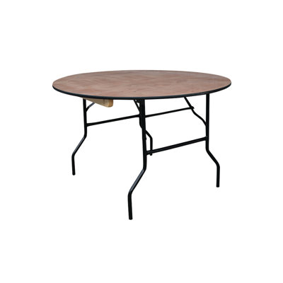 Round Metal Base Dining Table