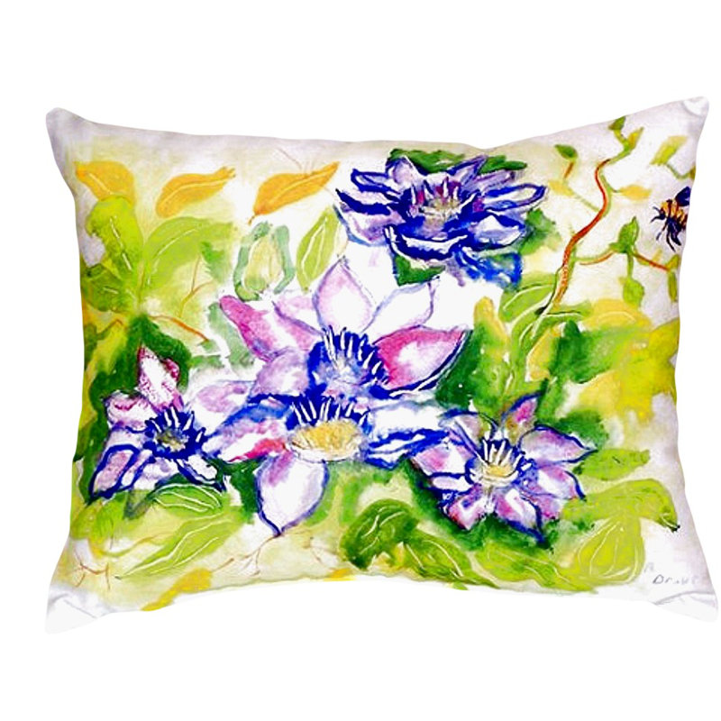 Coussin Clematis Clematis