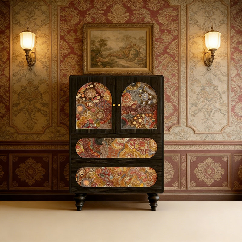 Armoire de rangement Vintage