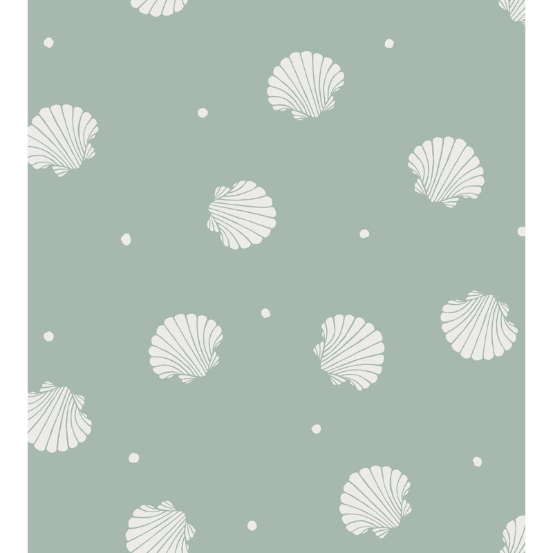 Familj 2 Geometric Wallpaper Roll, Teal